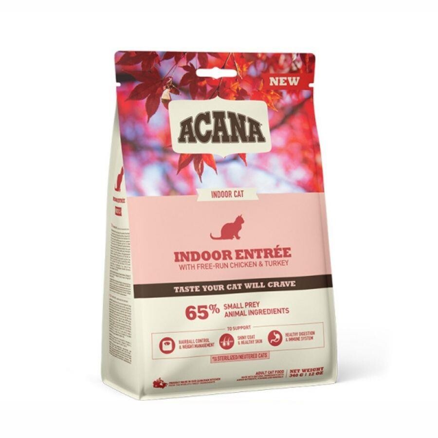 Acana Indoor Entree Tavuklu Ve Ringa Balıklı Kısırlaştırılmış Yetişkin Kedi Maması 340 GR | SRC: Barcode: 064992714482